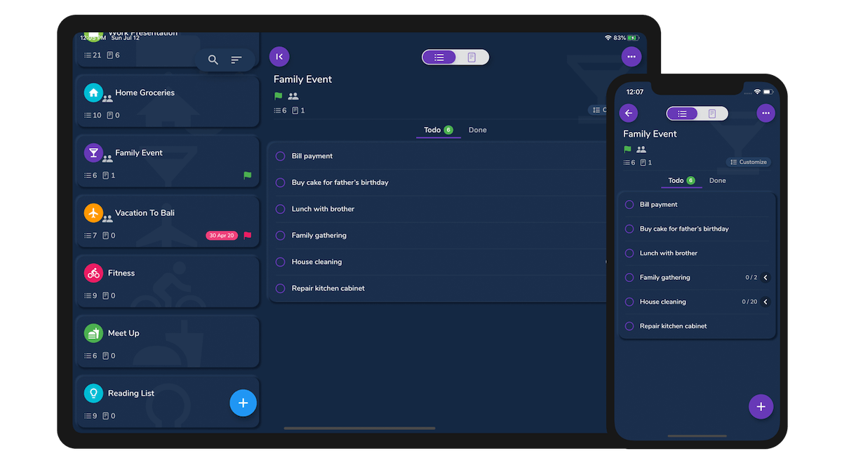Dark and Light Theme